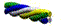 Four-color braided cordão · Contramestre cordão