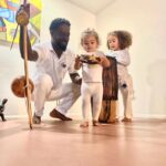 Preschool Pre-Capoeira students at Tucson Capoeira in Tucson, Arizona