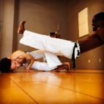 Tucson Capoeira families and students together after class