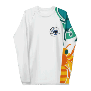Men's Rash Guard beetle / bee vector
